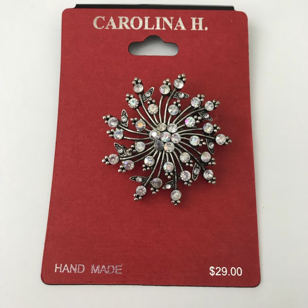 🆕 Brand New Carolina H Pin/Brooch - Picture 2 of 8